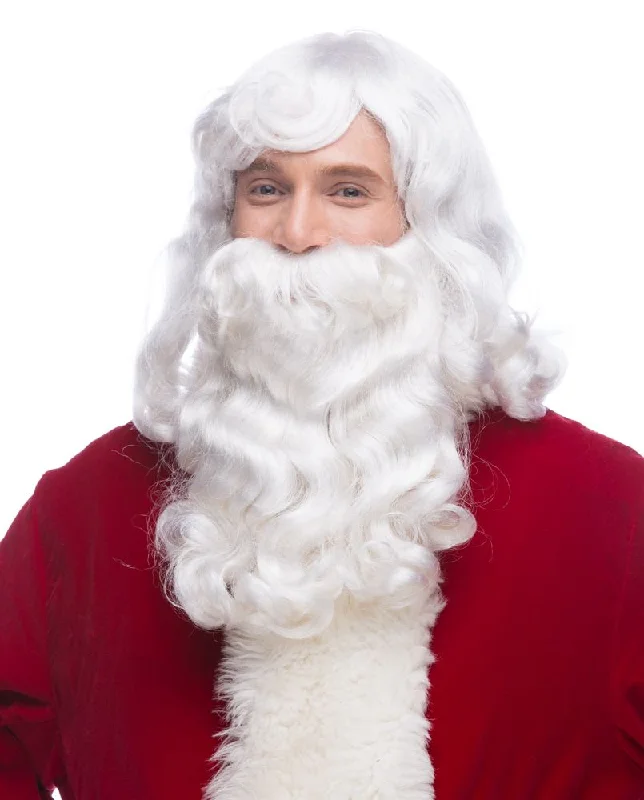 Kanekalon Santa Claus Wig and Beard Set