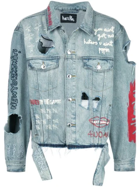 RESPONSIBLE FOR NOTHING DENIM JACKET