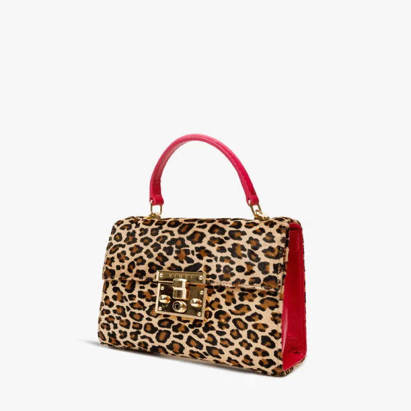 The Olbia Leopard Leather Hanbag