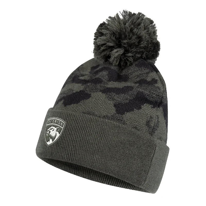 Florida Panthers adidas Coaches Beanie - Camo