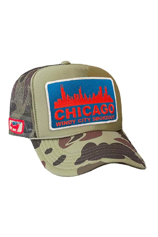 WINDY CITY SMOKEOUT 2024 VINTAGE LOW RISE TRUCKER