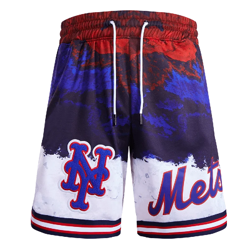 MLB NEW YORK METS LOGO PRO TEAM MEN'S SHORT (RED/WHITE/BLUE)