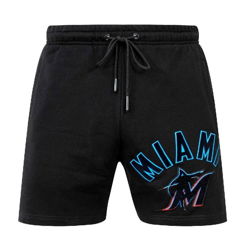 MLB MIAMI MARLINS LASSIC MEN'S SHORT (BLACK)