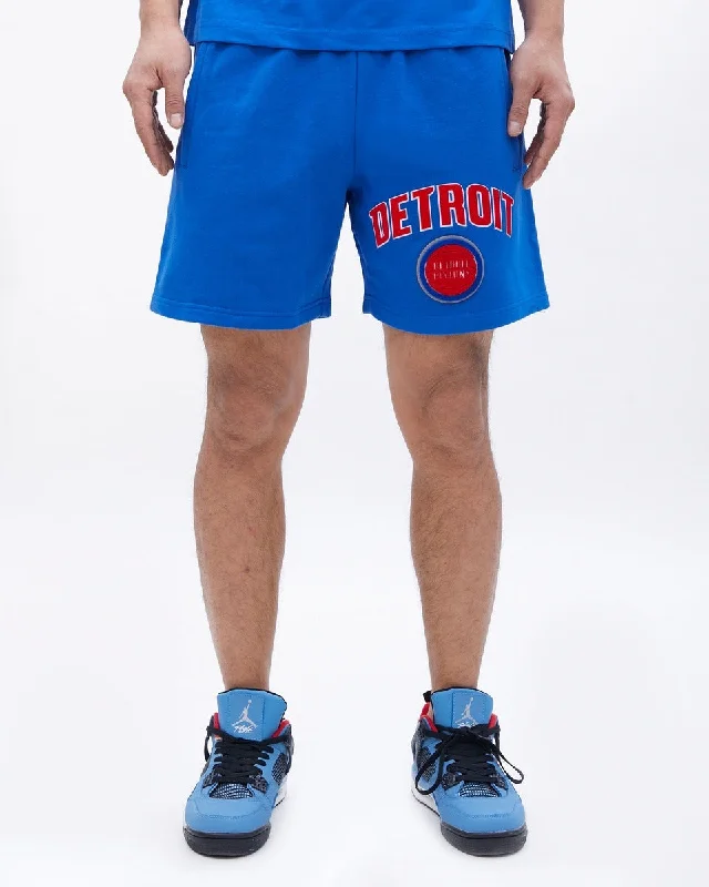 NBA DETROIT PISTONS CLASSIC MEN'S SHORT (ROYAL BLUE)