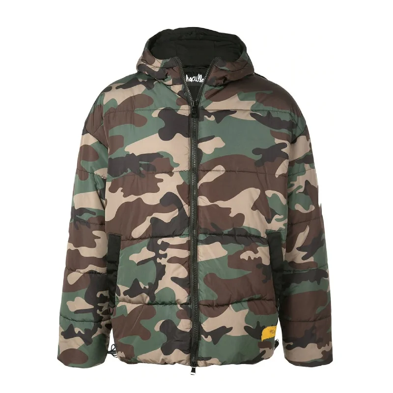 STROKE OF DNA BUBBLE JACKET JUNGLE CAMO