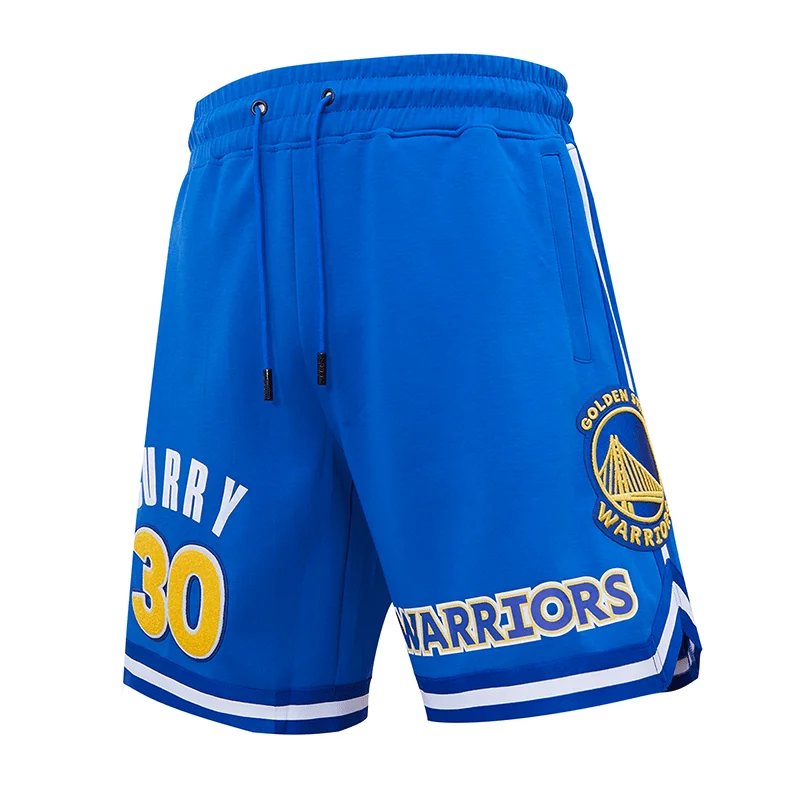 NBA GOLDEN STATE WARRIORS CURRY PRO TEAM MEN'S SHORT (ROYAL BLUE)