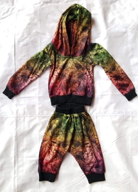 Spectral Evidence Hoodie and Harem Pants Kids Set