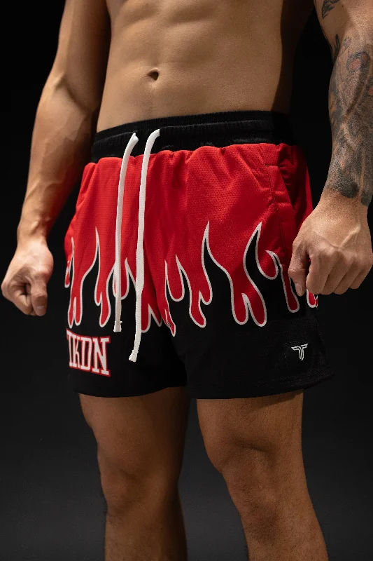 Fire FC Mesh Training Short (5" Inseam) - Fire