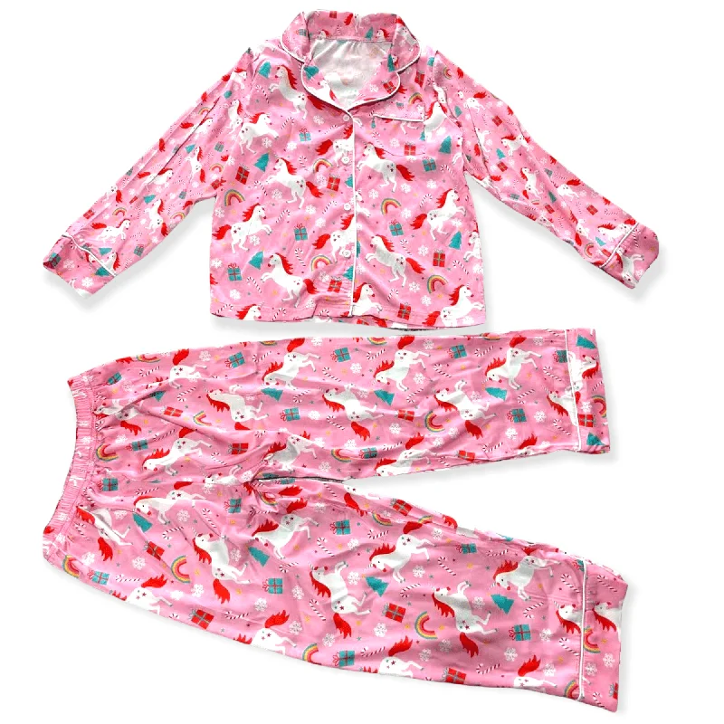 Women's Unicorn Holiday Silky Set