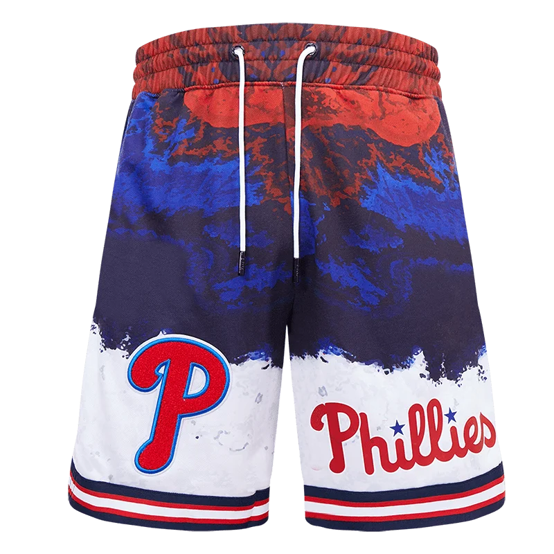 MLB PHILADELPHIA PHILLIES LOGO PRO TEAM MEN'S SHORT (RED/WHITE/BLUE)