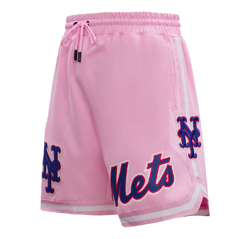 MLB NEW YORK METS CLASSIC CHENILLE MEN'S SHORT (PINK)