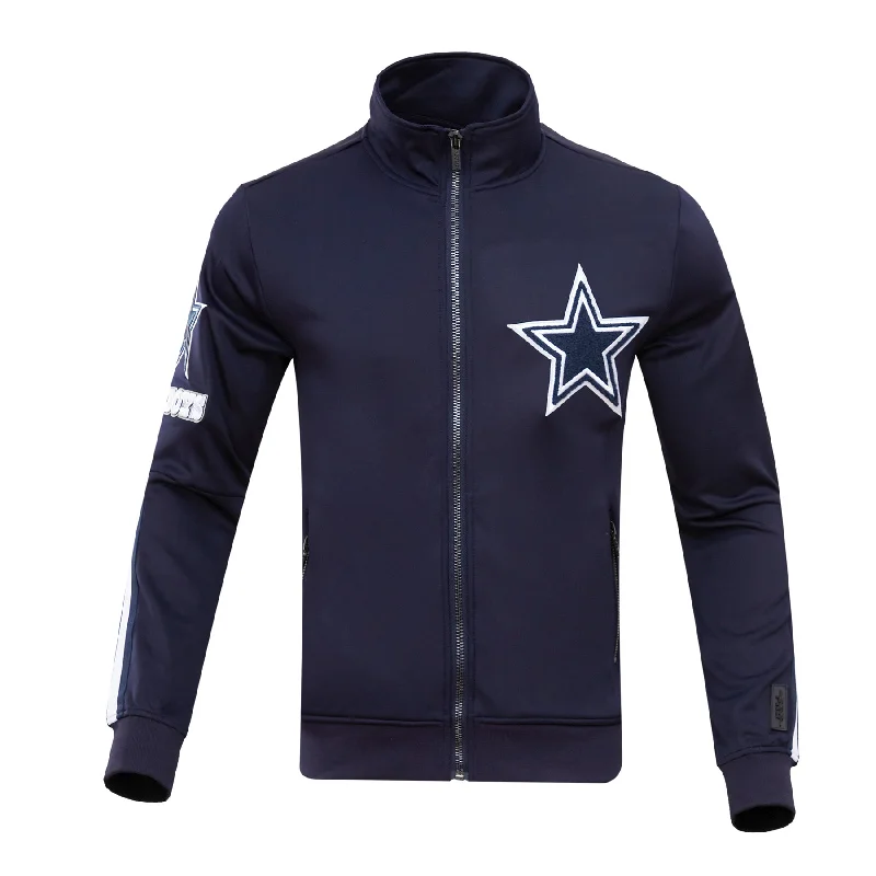 NFL DALLAS COWBOYS CLASSIC MEN'S TRACK JACKET (MIDNIGHT NAVY)