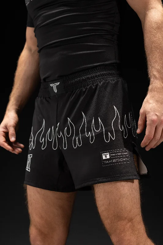 Blackout Fire FC Fight Shorts (5"&7“ Inseam)