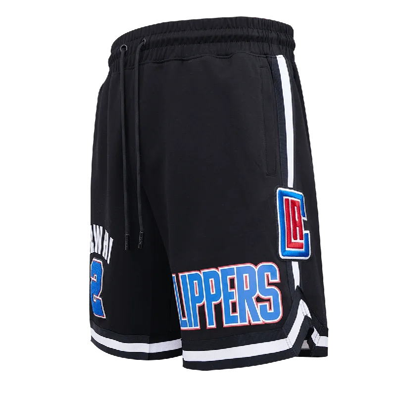 NBA LOS ANGELES CLIPPERS KAWHI PRO TEAM MEN'S SHORT (BLACK)