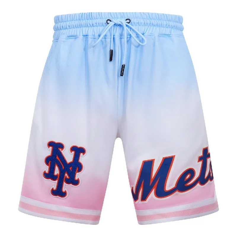 MLB NEW YORK METS LOGO PRO TEAM MEN'S SHORT (BLUE/WHITE/PINK)