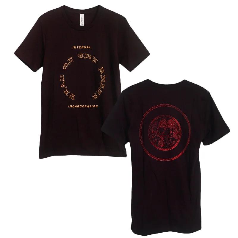 Internal Incarceration Oxblood Black - Tee