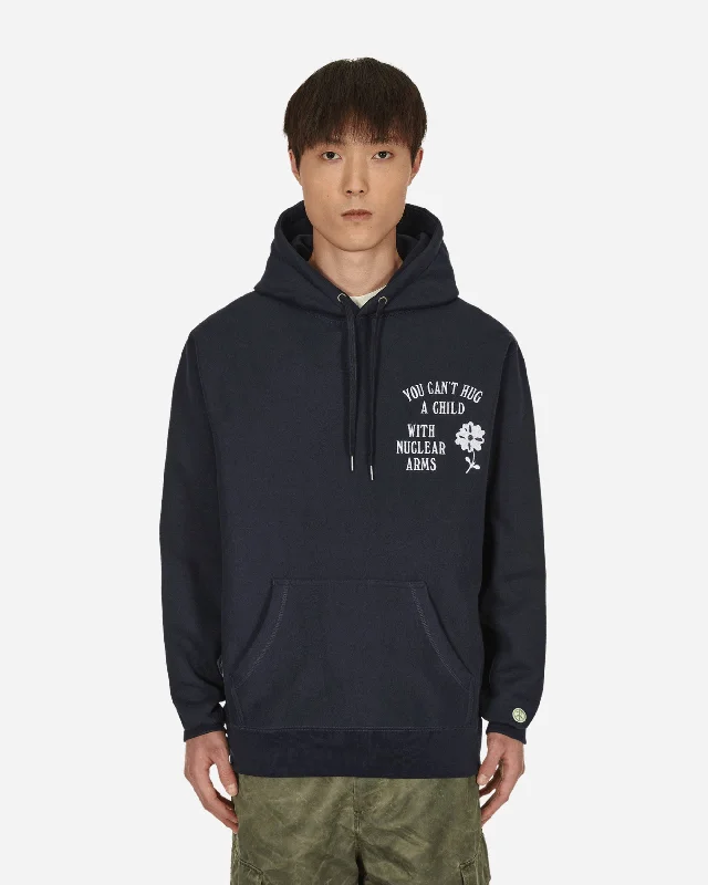 Nuclear Arms Hooded Sweatshirt Blue