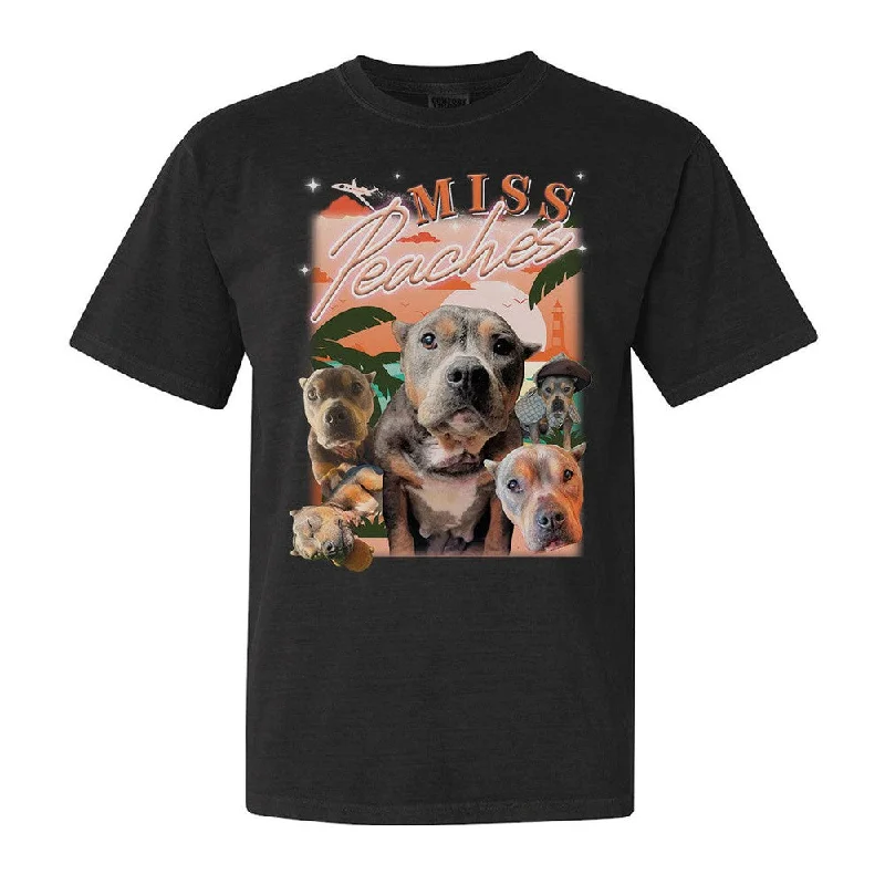 Miss Peaches Faces Tee