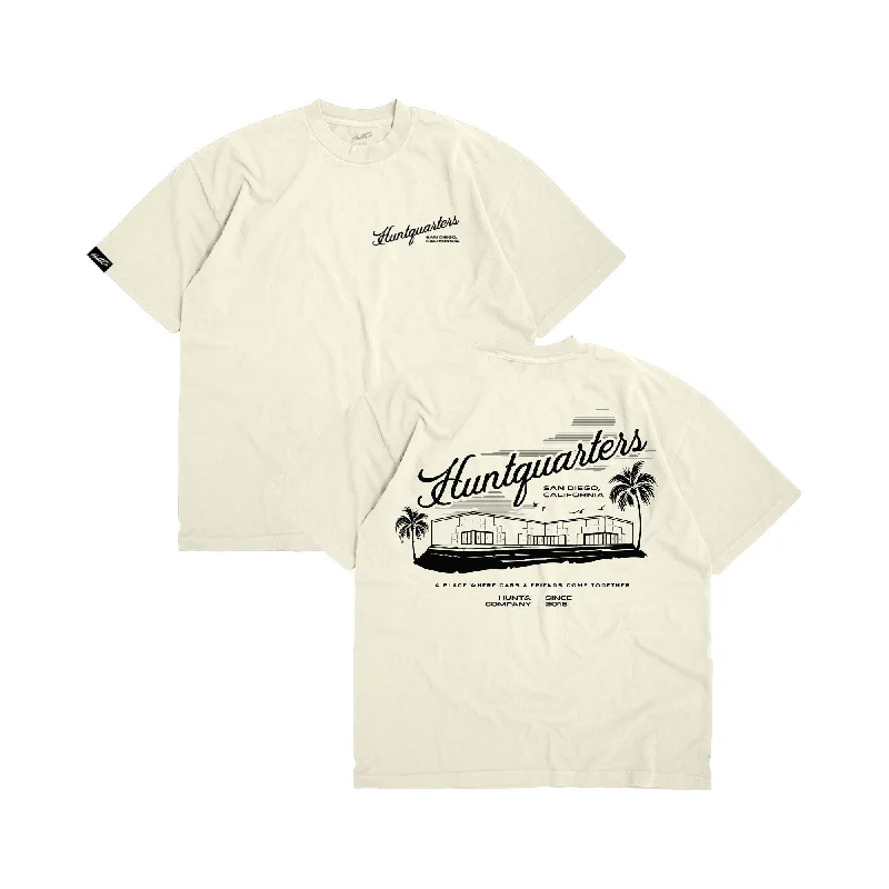 Huntquarters 2024 Tee - Creme