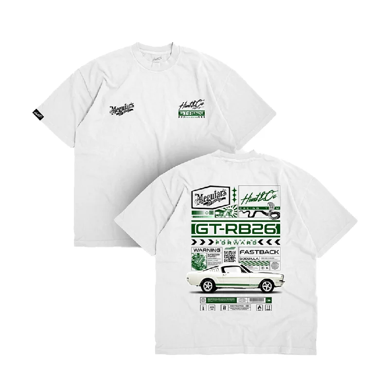 Meguiar's x Hunt & Co Fastback Tee - White