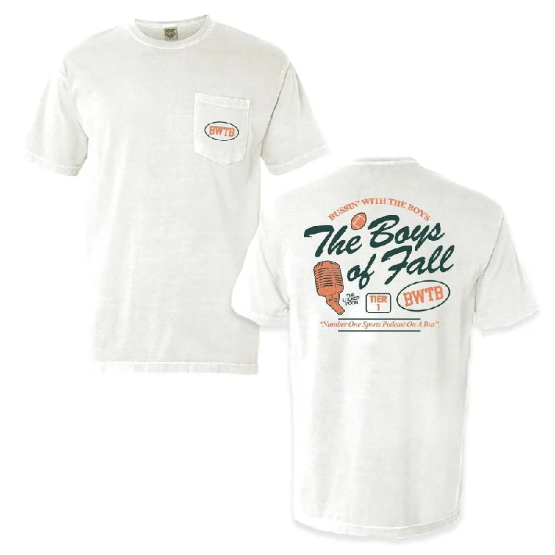 The Boys of Fall Pocket Tee