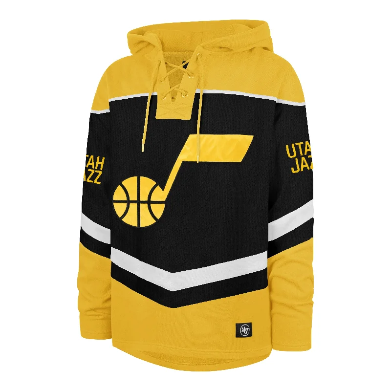 UTAH JAZZ TRI SATIN '47 LAYUP LACER HOOD