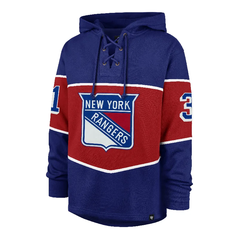 NEW YORK RANGERS IGOR SHESTERKIN '47 RUN POINT LACER HOOD