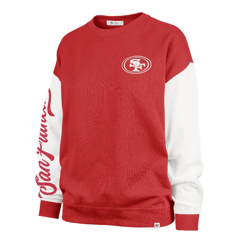 SAN FRANCISCO 49ERS GRIDIRON RISE '47 ANDIE CREW WOMENS