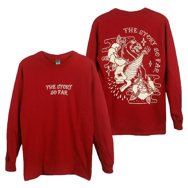 Skull Panther Cardinal - Long Sleeve