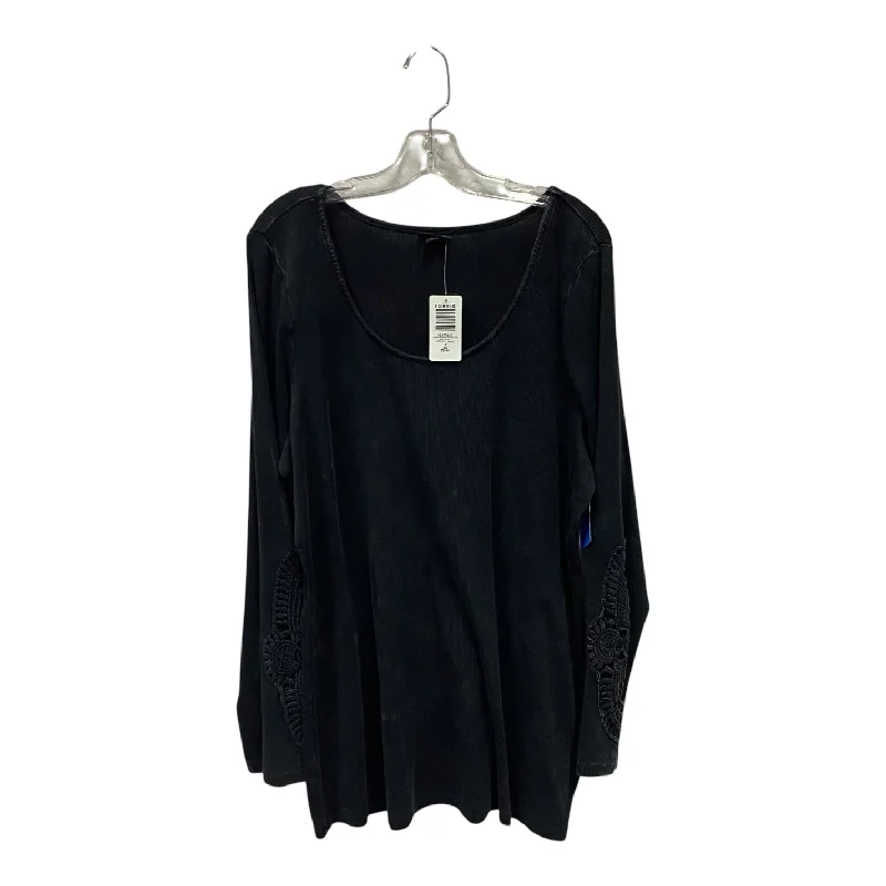 Top Ls By Torrid In Black, Size:3X