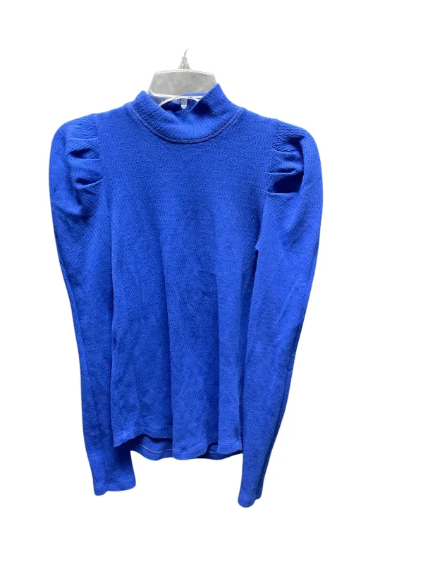 Top Long Sleeve By Free People In Blue, Size: S