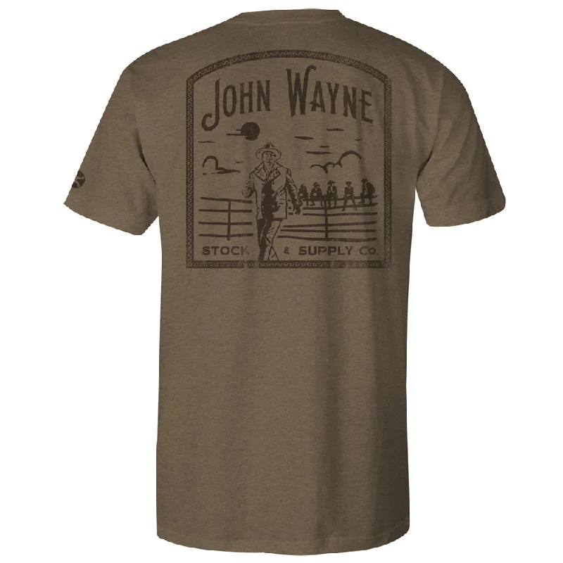 "John Wayne" Light Brown T-shirt