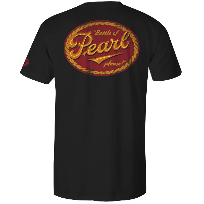 "Pearl" Black w/Red & Yellow T-shirt