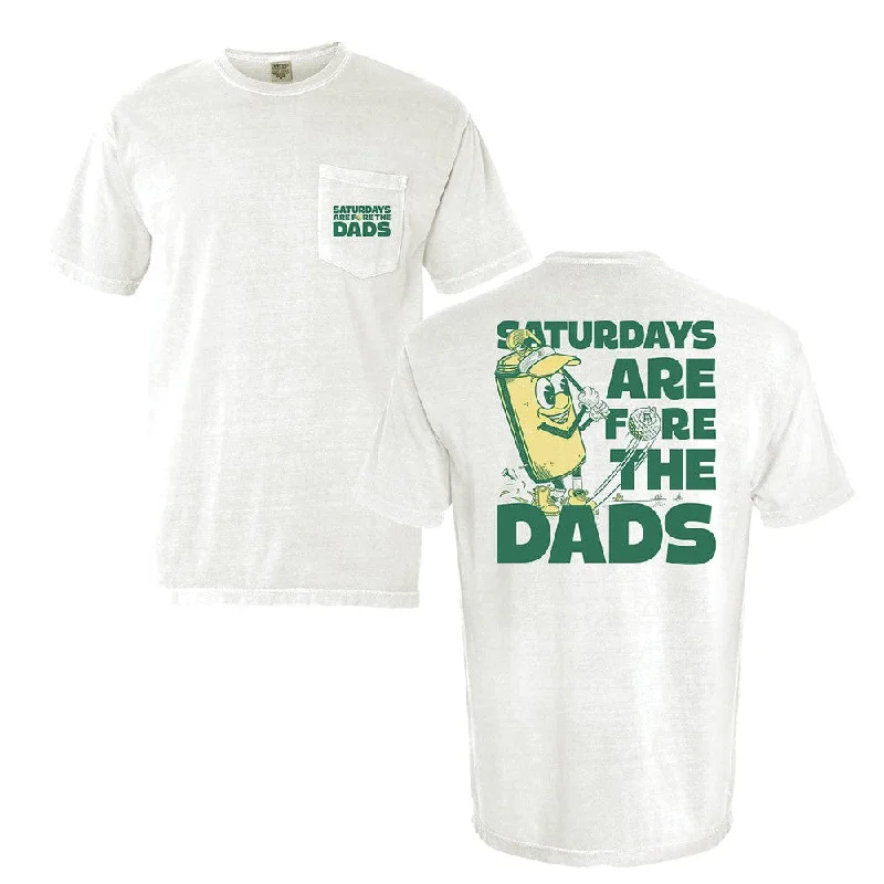 Saturdays Are Fore The Dads Golf Pocket Tee