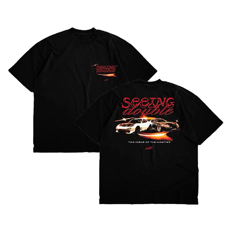 Seeing Double Tee - Black