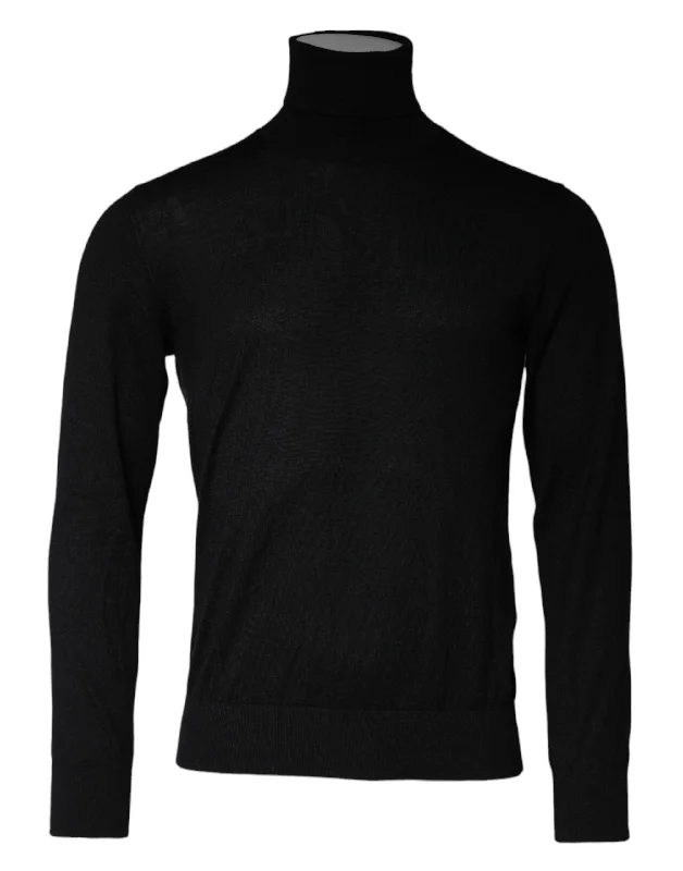 Dolce & Gabbana LongSleeve Turtleneck Pullover Men's Sweater