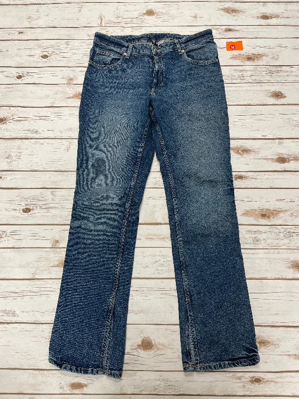 Jeans Straight By Divided In Blue, Size: 12