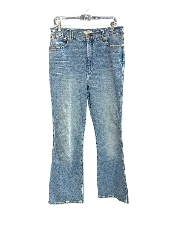 Jeans Straight By Wrangler In Blue Denim, Size: 30