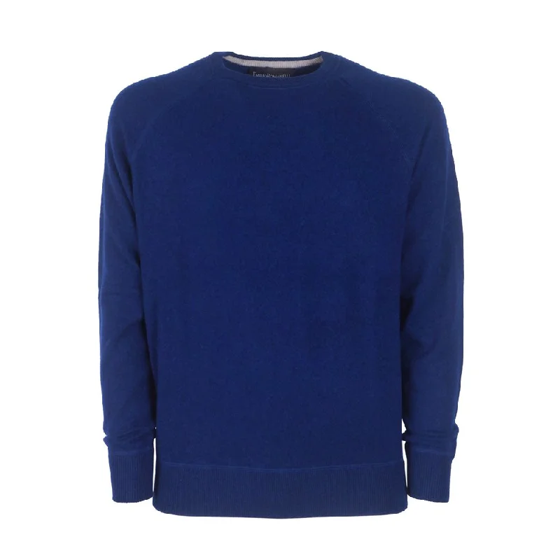 Emilio Romanelli Cashmere Crew Neck Sweater - Slim Men's Fit