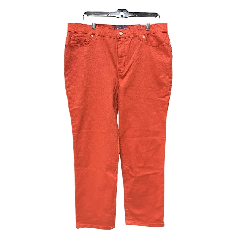 Fashionable And Versatile Jeans Straight By Gloria Vanderbilt  Size: 16