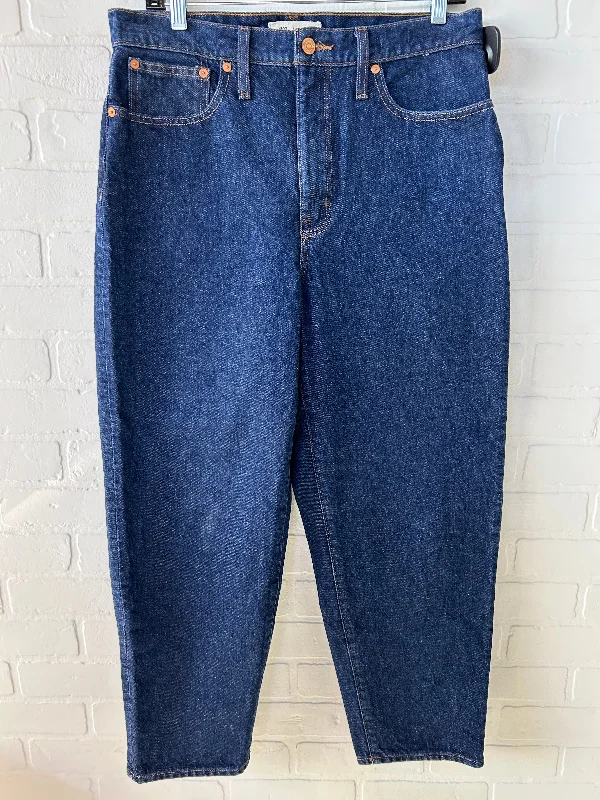 Jeans Wide Leg By Madewell In Blue Denim, Size: 8