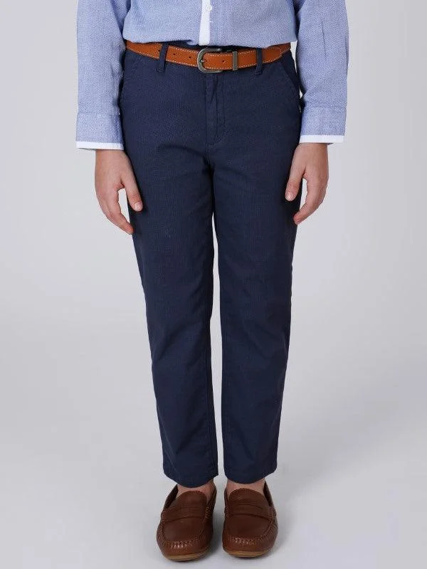 One Friday Navy Blue Chinos