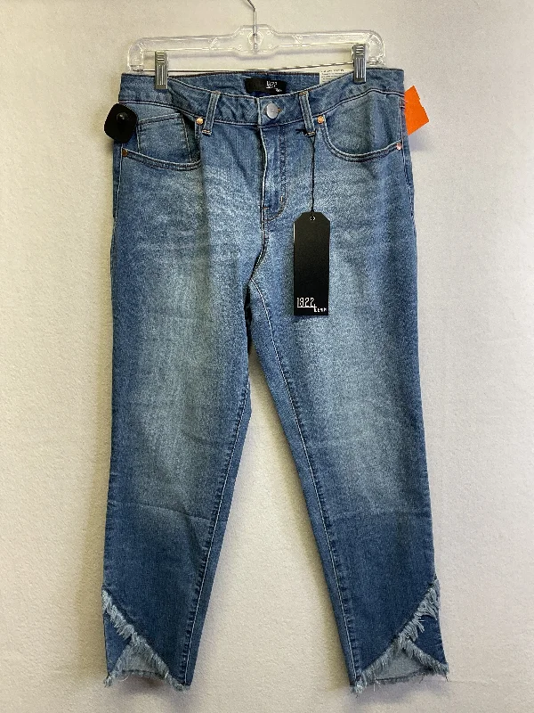 Jeans Skinny By 1822 Denim In Blue Denim, Size:12