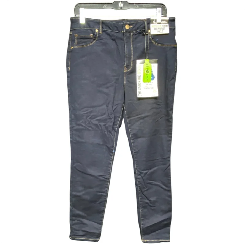 Jeans Skinny By D Jeans In Blue Denim, Size: 12