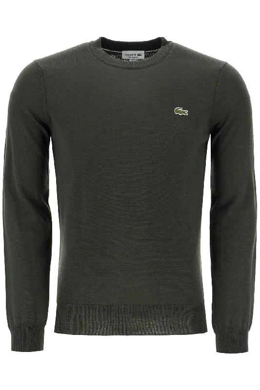 Lacoste Men's Wool Blend Pullover Sweater