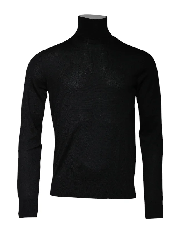 Dolce & Gabbana Cashmere Turtleneck Pullover Men's Sweater (Pre-Owned)