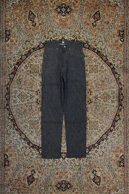 Taiga Takahashi MODIFIED DENIM WORK TROUSERS (RAW INDIGO)