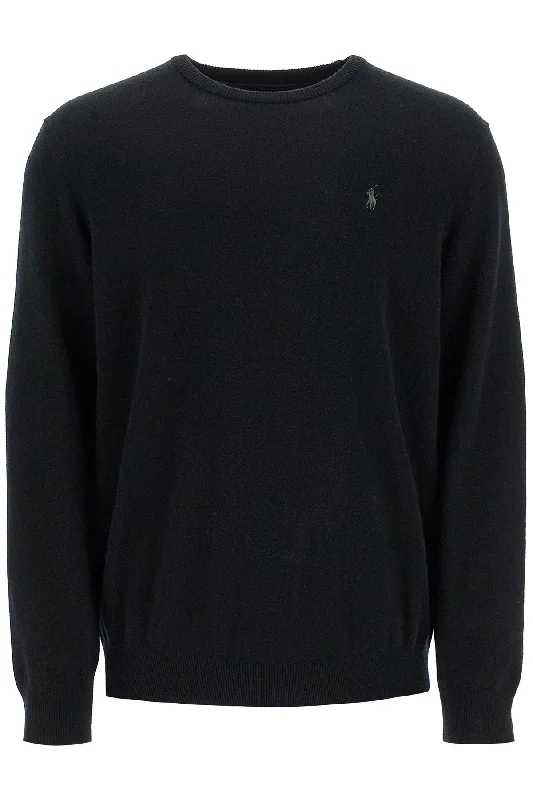 Polo Ralph Lauren Men's Wool Pullover With Pony Embroidery