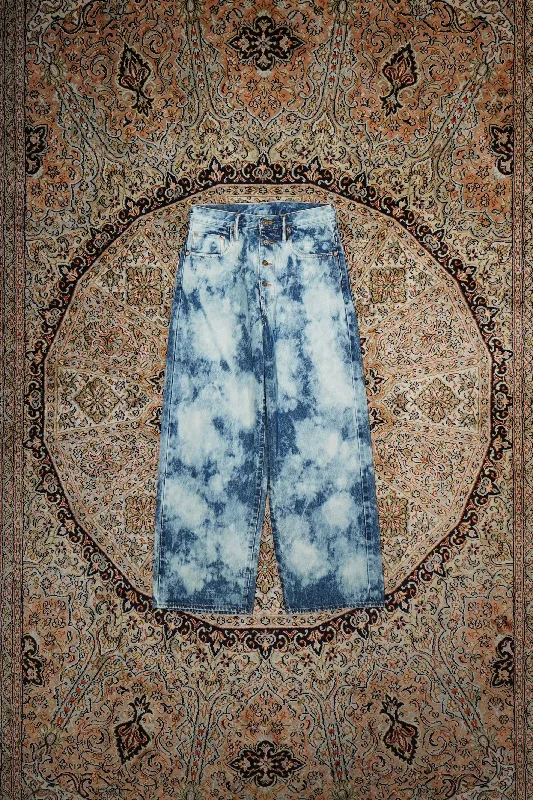 SUGARHILL RANDOM BLEACH CLASSIC DENIM PANTS