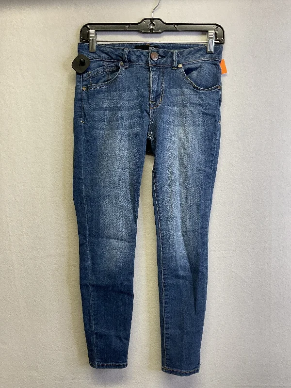 Jeans Skinny By 1822 Denim In Blue Denim, Size:4